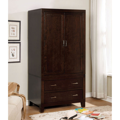 ENRICO Espresso Armoire - Premium Armoire from FOA East - Just $1027.65! Shop now at Furniture Wholesale Plus  We are the best furniture store in Nashville, Hendersonville, Goodlettsville, Madison, Antioch, Mount Juliet, Lebanon, Gallatin, Springfield, Murfreesboro, Franklin, Brentwood