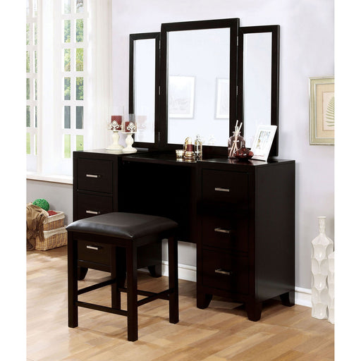 Enrico Espresso Vanity w/ Stool - Premium Barstool from FOA East - Just $727.35! Shop now at Furniture Wholesale Plus  We are the best furniture store in Nashville, Hendersonville, Goodlettsville, Madison, Antioch, Mount Juliet, Lebanon, Gallatin, Springfield, Murfreesboro, Franklin, Brentwood