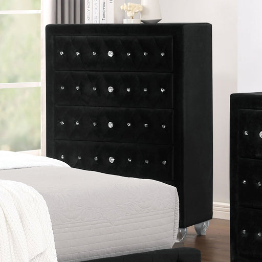 ZOHAR Chest, Black - Premium Chest from FOA East - Just $491.40! Shop now at Furniture Wholesale Plus  We are the best furniture store in Nashville, Hendersonville, Goodlettsville, Madison, Antioch, Mount Juliet, Lebanon, Gallatin, Springfield, Murfreesboro, Franklin, Brentwood