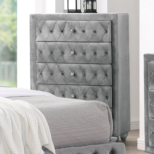 ZOHAR Chest, Gray - Premium Chest from FOA East - Just $491.40! Shop now at Furniture Wholesale Plus  We are the best furniture store in Nashville, Hendersonville, Goodlettsville, Madison, Antioch, Mount Juliet, Lebanon, Gallatin, Springfield, Murfreesboro, Franklin, Brentwood