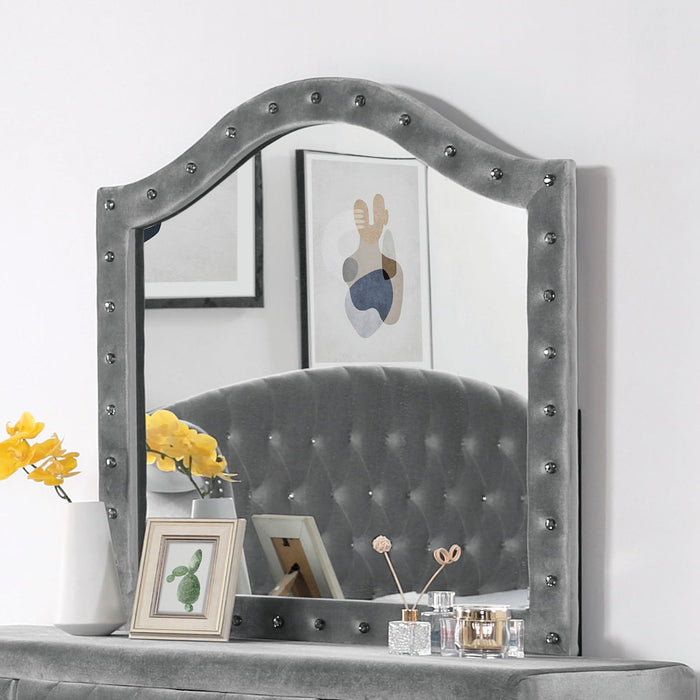 ZOHAR Mirror, Gray - Premium Mirror from FOA East - Just $165.75! Shop now at Furniture Wholesale Plus  We are the best furniture store in Nashville, Hendersonville, Goodlettsville, Madison, Antioch, Mount Juliet, Lebanon, Gallatin, Springfield, Murfreesboro, Franklin, Brentwood