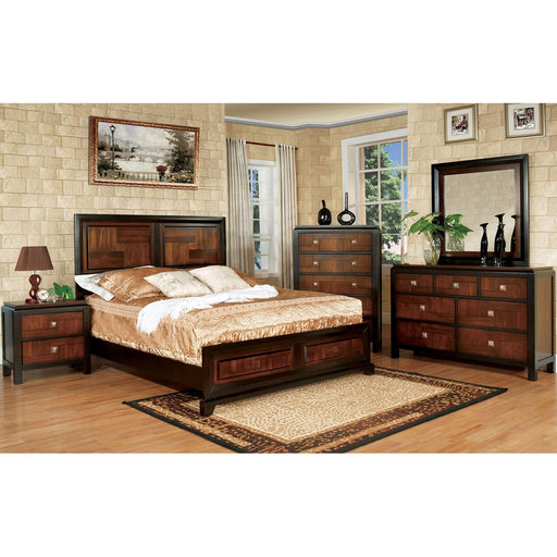 Patra Acacia/Walnut 5 Pc. Queen Bedroom Set w/ Chest - Premium Bedroom Set from FOA East - Just $2460.90! Shop now at Furniture Wholesale Plus  We are the best furniture store in Nashville, Hendersonville, Goodlettsville, Madison, Antioch, Mount Juliet, Lebanon, Gallatin, Springfield, Murfreesboro, Franklin, Brentwood