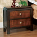 Patra Acacia/Walnut Night Stand - Premium Nightstand from FOA East - Just $257.40! Shop now at Furniture Wholesale Plus  We are the best furniture store in Nashville, Hendersonville, Goodlettsville, Madison, Antioch, Mount Juliet, Lebanon, Gallatin, Springfield, Murfreesboro, Franklin, Brentwood
