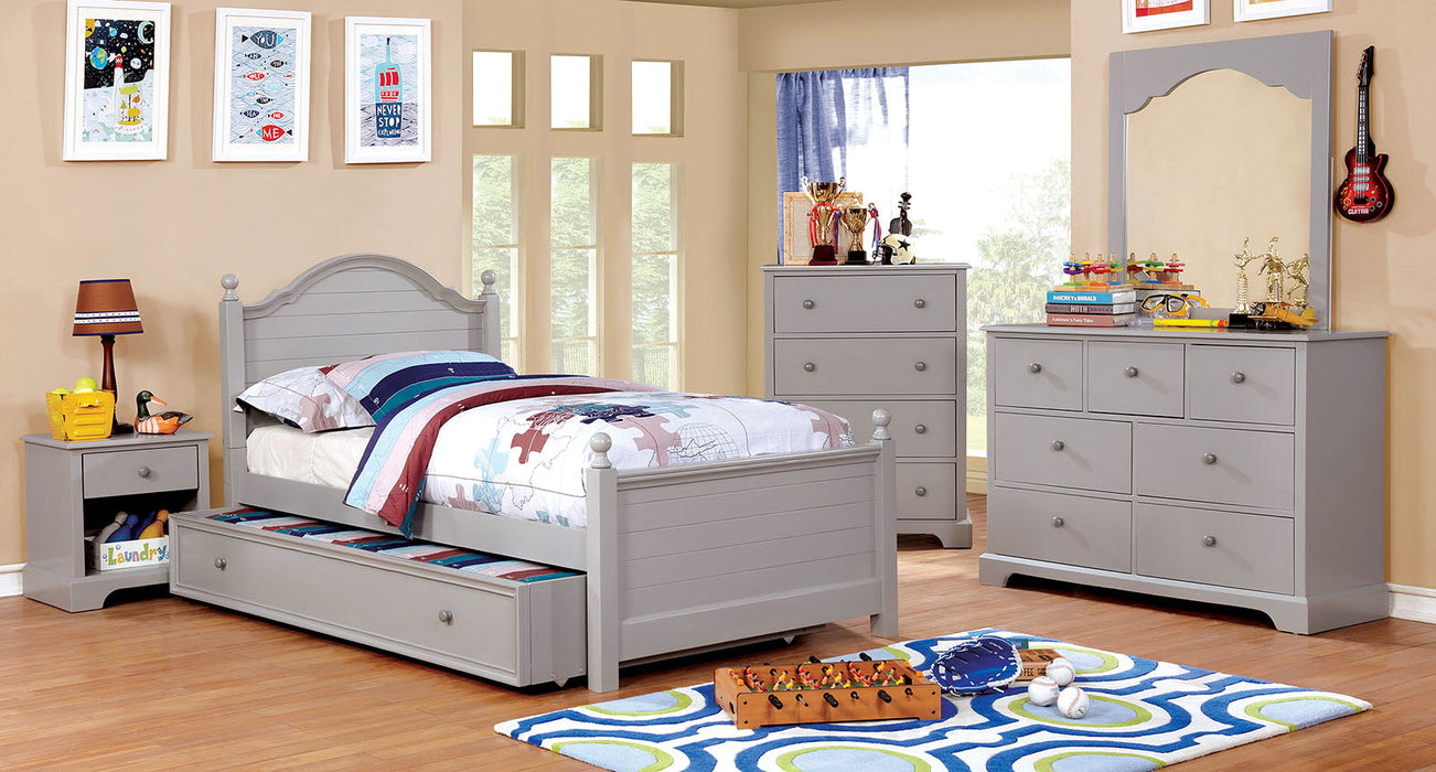 Diane Gray 4 Pc. Full Bedroom Set - Premium Bedroom Set from FOA East - Just $1355.25! Shop now at Furniture Wholesale Plus  We are the best furniture store in Nashville, Hendersonville, Goodlettsville, Madison, Antioch, Mount Juliet, Lebanon, Gallatin, Springfield, Murfreesboro, Franklin, Brentwood
