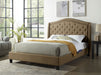 CARLY Cal.King Bed, Brown - Premium Bed from FOA East - Just $466.05! Shop now at Furniture Wholesale Plus  We are the best furniture store in Nashville, Hendersonville, Goodlettsville, Madison, Antioch, Mount Juliet, Lebanon, Gallatin, Springfield, Murfreesboro, Franklin, Brentwood