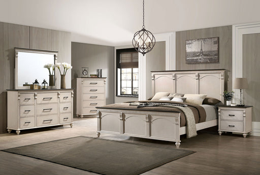 AGATHON Queen Bed + 2NS + Dresser + Mirror - Premium Bedroom Set from FOA East - Just $1872! Shop now at Furniture Wholesale Plus  We are the best furniture store in Nashville, Hendersonville, Goodlettsville, Madison, Antioch, Mount Juliet, Lebanon, Gallatin, Springfield, Murfreesboro, Franklin, Brentwood