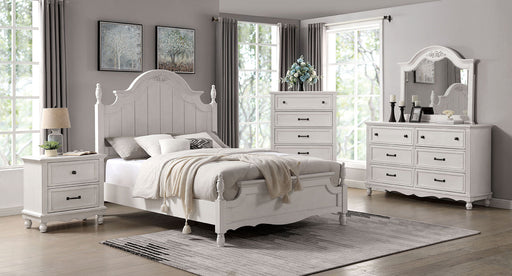 GEORGETTE Queen Bed + 1NS + Dresser + Mirror + Chest - Premium Bedroom Set from FOA East - Just $2620.80! Shop now at Furniture Wholesale Plus  We are the best furniture store in Nashville, Hendersonville, Goodlettsville, Madison, Antioch, Mount Juliet, Lebanon, Gallatin, Springfield, Murfreesboro, Franklin, Brentwood