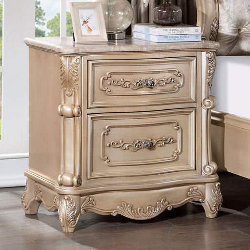 ROSALIND Night Stand - Premium Nightstand from FOA East - Just $610.35! Shop now at Furniture Wholesale Plus  We are the best furniture store in Nashville, Hendersonville, Goodlettsville, Madison, Antioch, Mount Juliet, Lebanon, Gallatin, Springfield, Murfreesboro, Franklin, Brentwood