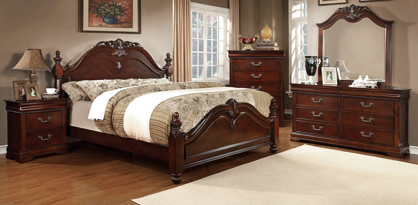 Mandura Cherry 4 Pc. Queen Bedroom Set - Premium Bedroom Set from FOA East - Just $1850.55! Shop now at Furniture Wholesale Plus  We are the best furniture store in Nashville, Hendersonville, Goodlettsville, Madison, Antioch, Mount Juliet, Lebanon, Gallatin, Springfield, Murfreesboro, Franklin, Brentwood