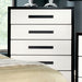 Rutger White/Black Chest - Premium Chest from FOA East - Just $421.20! Shop now at Furniture Wholesale Plus  We are the best furniture store in Nashville, Hendersonville, Goodlettsville, Madison, Antioch, Mount Juliet, Lebanon, Gallatin, Springfield, Murfreesboro, Franklin, Brentwood