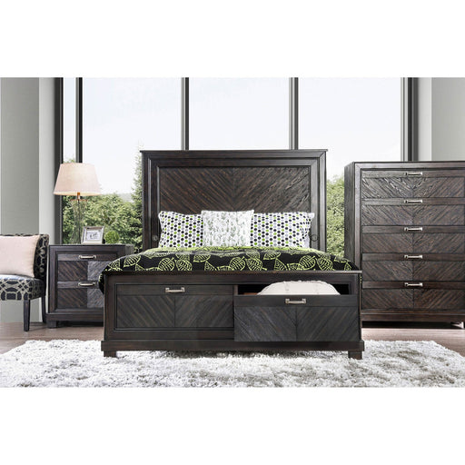 Argyros Espresso 5 Pc. Queen Bedroom Set w/ 2NS - Premium Bedroom Set from FOA East - Just $2833.35! Shop now at Furniture Wholesale Plus  We are the best furniture store in Nashville, Hendersonville, Goodlettsville, Madison, Antioch, Mount Juliet, Lebanon, Gallatin, Springfield, Murfreesboro, Franklin, Brentwood