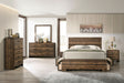 DUCKWORTH Queen Bed, Light Walnut - Premium Bed from FOA East - Just $610.35! Shop now at Furniture Wholesale Plus  We are the best furniture store in Nashville, Hendersonville, Goodlettsville, Madison, Antioch, Mount Juliet, Lebanon, Gallatin, Springfield, Murfreesboro, Franklin, Brentwood