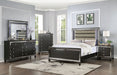 CALANDRIA Queen Bed, Gray - Premium Bed from FOA East - Just $772.20! Shop now at Furniture Wholesale Plus  We are the best furniture store in Nashville, Hendersonville, Goodlettsville, Madison, Antioch, Mount Juliet, Lebanon, Gallatin, Springfield, Murfreesboro, Franklin, Brentwood