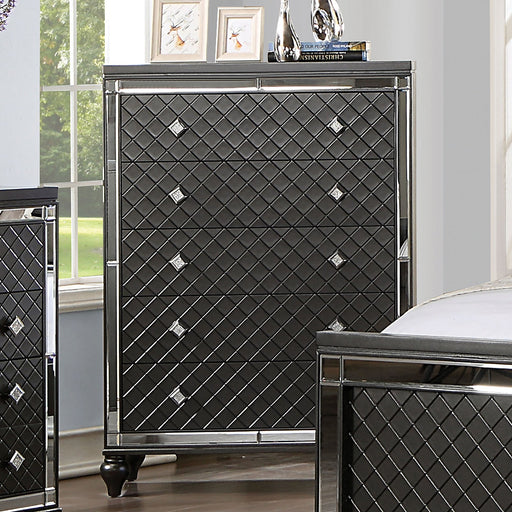 CALANDRIA Chest, Gray - Premium Chest from FOA East - Just $610.35! Shop now at Furniture Wholesale Plus  We are the best furniture store in Nashville, Hendersonville, Goodlettsville, Madison, Antioch, Mount Juliet, Lebanon, Gallatin, Springfield, Murfreesboro, Franklin, Brentwood