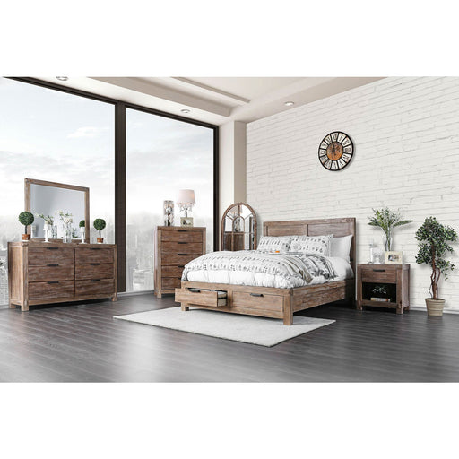 Wynton Weathered Light Oak 4 Pc. Queen Bedroom Set - Premium Bedroom Set from FOA East - Just $2297.10! Shop now at Furniture Wholesale Plus  We are the best furniture store in Nashville, Hendersonville, Goodlettsville, Madison, Antioch, Mount Juliet, Lebanon, Gallatin, Springfield, Murfreesboro, Franklin, Brentwood