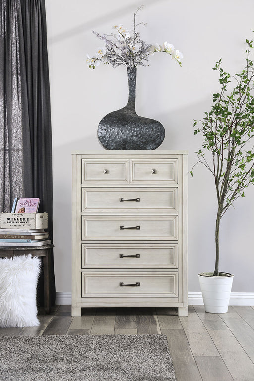 Tywyn Antique White Chest - Premium Chest from FOA East - Just $491.40! Shop now at Furniture Wholesale Plus  We are the best furniture store in Nashville, Hendersonville, Goodlettsville, Madison, Antioch, Mount Juliet, Lebanon, Gallatin, Springfield, Murfreesboro, Franklin, Brentwood