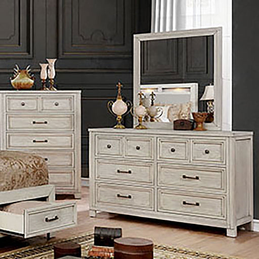 Tywyn Antique White Dresser - Premium Dresser from FOA East - Just $559.65! Shop now at Furniture Wholesale Plus  We are the best furniture store in Nashville, Hendersonville, Goodlettsville, Madison, Antioch, Mount Juliet, Lebanon, Gallatin, Springfield, Murfreesboro, Franklin, Brentwood
