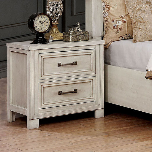 Tywyn Antique White Night Stand - Premium Nightstand from FOA East - Just $234! Shop now at Furniture Wholesale Plus  We are the best furniture store in Nashville, Hendersonville, Goodlettsville, Madison, Antioch, Mount Juliet, Lebanon, Gallatin, Springfield, Murfreesboro, Franklin, Brentwood