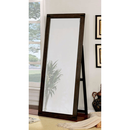 Rexburg Wire-Brushed Rustic Brown Standing Mirror - Premium Mirror from FOA East - Just $278.85! Shop now at Furniture Wholesale Plus  We are the best furniture store in Nashville, Hendersonville, Goodlettsville, Madison, Antioch, Mount Juliet, Lebanon, Gallatin, Springfield, Murfreesboro, Franklin, Brentwood