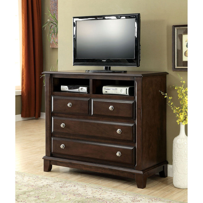 Litchville Brown Cherry Media Chest - Premium Media Chest from FOA East - Just $585! Shop now at Furniture Wholesale Plus  We are the best furniture store in Nashville, Hendersonville, Goodlettsville, Madison, Antioch, Mount Juliet, Lebanon, Gallatin, Springfield, Murfreesboro, Franklin, Brentwood