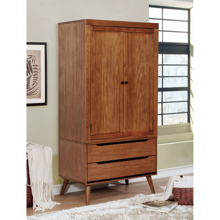 LENNART Oak Armoire - Premium Armoire from FOA East - Just $1054.95! Shop now at Furniture Wholesale Plus  We are the best furniture store in Nashville, Hendersonville, Goodlettsville, Madison, Antioch, Mount Juliet, Lebanon, Gallatin, Springfield, Murfreesboro, Franklin, Brentwood