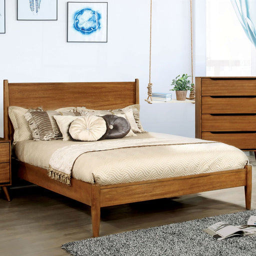 Lennart Oak Queen Bed - Premium Bed from FOA East - Just $540.15! Shop now at Furniture Wholesale Plus  We are the best furniture store in Nashville, Hendersonville, Goodlettsville, Madison, Antioch, Mount Juliet, Lebanon, Gallatin, Springfield, Murfreesboro, Franklin, Brentwood