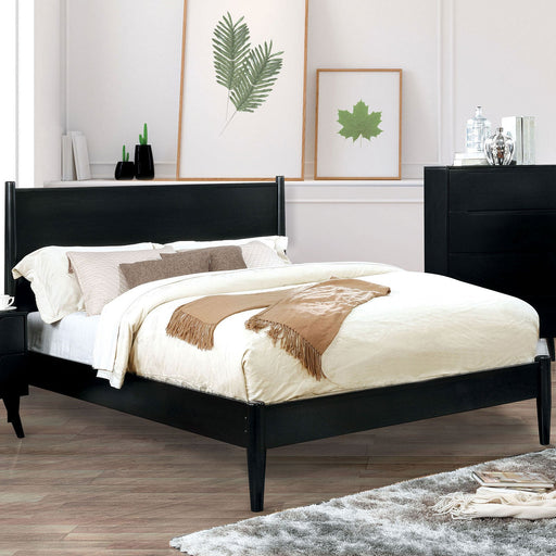 LENNART II Black E.King Bed - Premium Bed from FOA East - Just $631.80! Shop now at Furniture Wholesale Plus  We are the best furniture store in Nashville, Hendersonville, Goodlettsville, Madison, Antioch, Mount Juliet, Lebanon, Gallatin, Springfield, Murfreesboro, Franklin, Brentwood