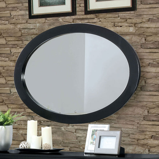 LENNART II Black Oval Mirror - Premium Mirror from FOA East - Just $163.80! Shop now at Furniture Wholesale Plus  We are the best furniture store in Nashville, Hendersonville, Goodlettsville, Madison, Antioch, Mount Juliet, Lebanon, Gallatin, Springfield, Murfreesboro, Franklin, Brentwood