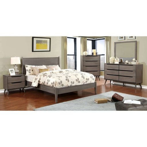 Lennart Gray 4 Pc. Queen Bedroom Set - Premium Bedroom Set from FOA East - Just $1522.95! Shop now at Furniture Wholesale Plus  We are the best furniture store in Nashville, Hendersonville, Goodlettsville, Madison, Antioch, Mount Juliet, Lebanon, Gallatin, Springfield, Murfreesboro, Franklin, Brentwood