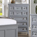 CASTLILE Chest, Gray - Premium Chest from FOA East - Just $655.20! Shop now at Furniture Wholesale Plus  We are the best furniture store in Nashville, Hendersonville, Goodlettsville, Madison, Antioch, Mount Juliet, Lebanon, Gallatin, Springfield, Murfreesboro, Franklin, Brentwood