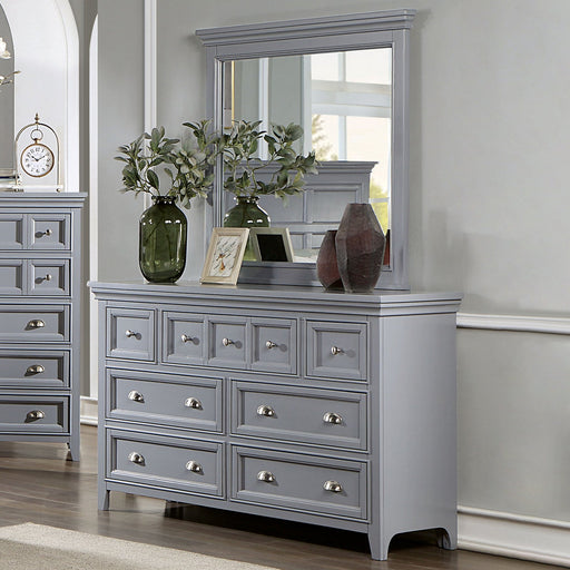 CASTLILE Dresser, Gray - Premium Dresser from FOA East - Just $727.35! Shop now at Furniture Wholesale Plus  We are the best furniture store in Nashville, Hendersonville, Goodlettsville, Madison, Antioch, Mount Juliet, Lebanon, Gallatin, Springfield, Murfreesboro, Franklin, Brentwood