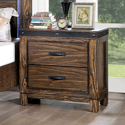 ALBALI Night Stand w/ USB, Walnut - Premium Nightstand from FOA East - Just $351! Shop now at Furniture Wholesale Plus  We are the best furniture store in Nashville, Hendersonville, Goodlettsville, Madison, Antioch, Mount Juliet, Lebanon, Gallatin, Springfield, Murfreesboro, Franklin, Brentwood
