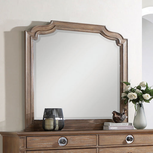 FATIMA Mirror, Rustic Natural - Premium Mirror from FOA East - Just $284.70! Shop now at Furniture Wholesale Plus  We are the best furniture store in Nashville, Hendersonville, Goodlettsville, Madison, Antioch, Mount Juliet, Lebanon, Gallatin, Springfield, Murfreesboro, Franklin, Brentwood