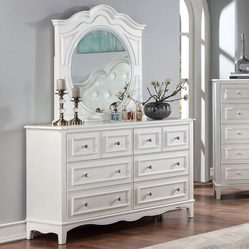 CADENCE Dresser, White - Premium Dresser from FOA East - Just $748.80! Shop now at Furniture Wholesale Plus  We are the best furniture store in Nashville, Hendersonville, Goodlettsville, Madison, Antioch, Mount Juliet, Lebanon, Gallatin, Springfield, Murfreesboro, Franklin, Brentwood