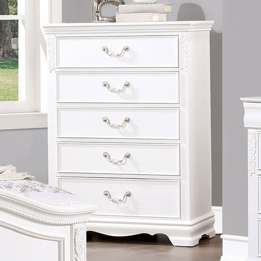ALECIA Chest, White - Premium Chest from FOA East - Just $610.35! Shop now at Furniture Wholesale Plus  We are the best furniture store in Nashville, Hendersonville, Goodlettsville, Madison, Antioch, Mount Juliet, Lebanon, Gallatin, Springfield, Murfreesboro, Franklin, Brentwood