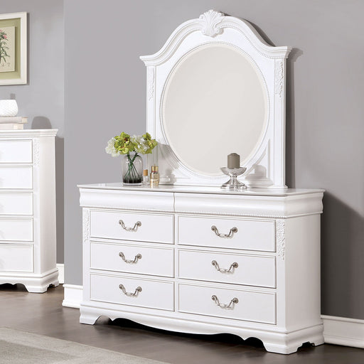ALECIA Dresser, White - Premium Dresser from FOA East - Just $727.35! Shop now at Furniture Wholesale Plus  We are the best furniture store in Nashville, Hendersonville, Goodlettsville, Madison, Antioch, Mount Juliet, Lebanon, Gallatin, Springfield, Murfreesboro, Franklin, Brentwood