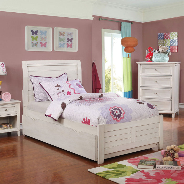 Brogan Antique White Full Bed - Premium Bed from FOA East - Just $395.85! Shop now at Furniture Wholesale Plus  We are the best furniture store in Nashville, Hendersonville, Goodlettsville, Madison, Antioch, Mount Juliet, Lebanon, Gallatin, Springfield, Murfreesboro, Franklin, Brentwood