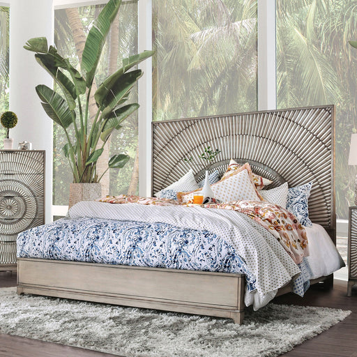 Kamalah Antique Gray E.King Bed - Premium Bed from FOA East - Just $1146.60! Shop now at Furniture Wholesale Plus  We are the best furniture store in Nashville, Hendersonville, Goodlettsville, Madison, Antioch, Mount Juliet, Lebanon, Gallatin, Springfield, Murfreesboro, Franklin, Brentwood