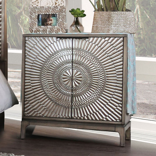 Kamalah Antique Gray Night Stand - Premium Nightstand from FOA East - Just $395.85! Shop now at Furniture Wholesale Plus  We are the best furniture store in Nashville, Hendersonville, Goodlettsville, Madison, Antioch, Mount Juliet, Lebanon, Gallatin, Springfield, Murfreesboro, Franklin, Brentwood