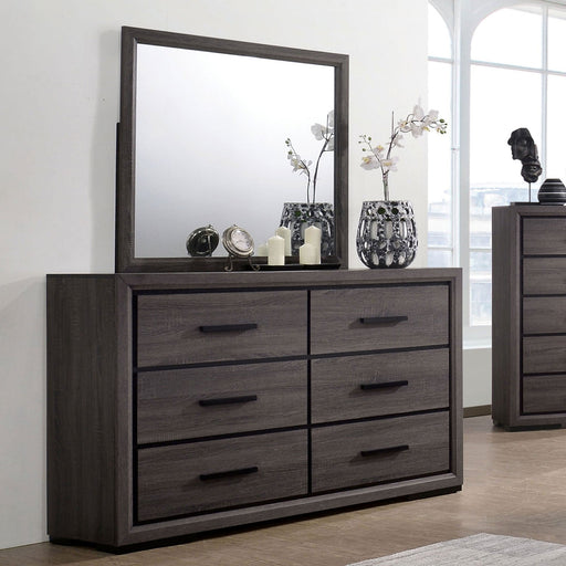 Conwy Gray Dresser - Premium Dresser from FOA East - Just $514.80! Shop now at Furniture Wholesale Plus  We are the best furniture store in Nashville, Hendersonville, Goodlettsville, Madison, Antioch, Mount Juliet, Lebanon, Gallatin, Springfield, Murfreesboro, Franklin, Brentwood