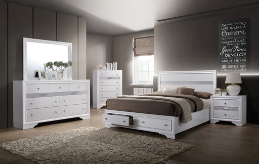 CHRISSY Full Bed, White - Premium Bed from FOA East - Just $559.65! Shop now at Furniture Wholesale Plus  We are the best furniture store in Nashville, Hendersonville, Goodlettsville, Madison, Antioch, Mount Juliet, Lebanon, Gallatin, Springfield, Murfreesboro, Franklin, Brentwood