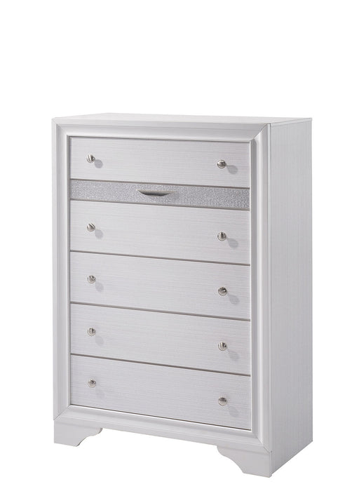 Chrissy White Chest - Premium Chest from FOA East - Just $466.05! Shop now at Furniture Wholesale Plus  We are the best furniture store in Nashville, Hendersonville, Goodlettsville, Madison, Antioch, Mount Juliet, Lebanon, Gallatin, Springfield, Murfreesboro, Franklin, Brentwood