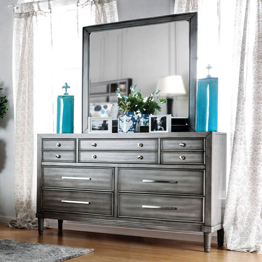 DAPHNE Gray Dresser - Premium Dresser from FOA East - Just $702! Shop now at Furniture Wholesale Plus  We are the best furniture store in Nashville, Hendersonville, Goodlettsville, Madison, Antioch, Mount Juliet, Lebanon, Gallatin, Springfield, Murfreesboro, Franklin, Brentwood