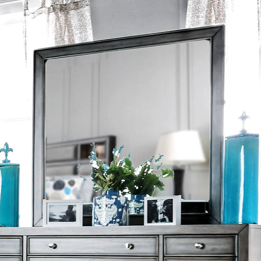 DAPHNE Gray Mirror - Premium Mirror from FOA East - Just $165.75! Shop now at Furniture Wholesale Plus  We are the best furniture store in Nashville, Hendersonville, Goodlettsville, Madison, Antioch, Mount Juliet, Lebanon, Gallatin, Springfield, Murfreesboro, Franklin, Brentwood