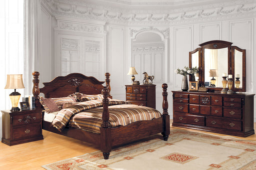 Tuscan II Glossy Dark Pine 4 Pc. Queen Bedroom Set - Premium Bedroom Set from FOA East - Just $1639.95! Shop now at Furniture Wholesale Plus  We are the best furniture store in Nashville, Hendersonville, Goodlettsville, Madison, Antioch, Mount Juliet, Lebanon, Gallatin, Springfield, Murfreesboro, Franklin, Brentwood
