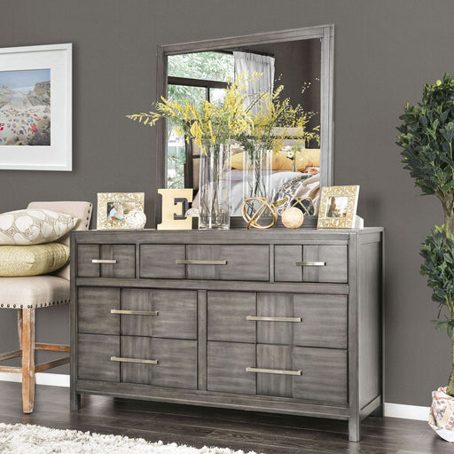 Berenice Gray Dresser - Premium Dresser from FOA East - Just $559.65! Shop now at Furniture Wholesale Plus  We are the best furniture store in Nashville, Hendersonville, Goodlettsville, Madison, Antioch, Mount Juliet, Lebanon, Gallatin, Springfield, Murfreesboro, Franklin, Brentwood