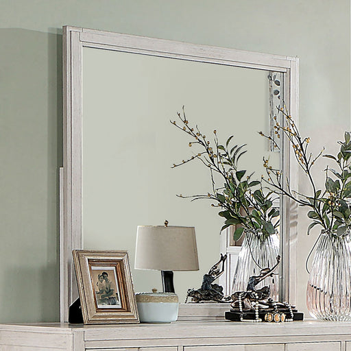 BERENICE Mirror, White - Premium Mirror from FOA East - Just $165.75! Shop now at Furniture Wholesale Plus  We are the best furniture store in Nashville, Hendersonville, Goodlettsville, Madison, Antioch, Mount Juliet, Lebanon, Gallatin, Springfield, Murfreesboro, Franklin, Brentwood