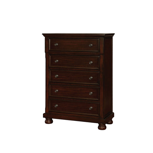 Castor Brown Cherry Chest - Premium Chest from FOA East - Just $585! Shop now at Furniture Wholesale Plus  We are the best furniture store in Nashville, Hendersonville, Goodlettsville, Madison, Antioch, Mount Juliet, Lebanon, Gallatin, Springfield, Murfreesboro, Franklin, Brentwood