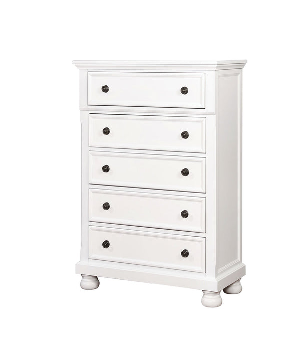 Castor White Chest - Premium Chest from FOA East - Just $585! Shop now at Furniture Wholesale Plus  We are the best furniture store in Nashville, Hendersonville, Goodlettsville, Madison, Antioch, Mount Juliet, Lebanon, Gallatin, Springfield, Murfreesboro, Franklin, Brentwood