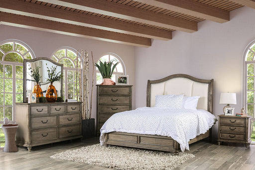 BELGRADE II Rustic Natural Tone/Ivory 4 Pc. Queen Bedroom Set - Premium Bedroom Set from FOA East - Just $2692.95! Shop now at Furniture Wholesale Plus  We are the best furniture store in Nashville, Hendersonville, Goodlettsville, Madison, Antioch, Mount Juliet, Lebanon, Gallatin, Springfield, Murfreesboro, Franklin, Brentwood